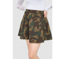 Спідниця, колір хакі, 244R268-1
