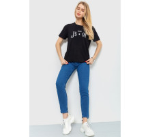 Футболка жіноча, колір чорний, 198R022