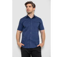 Сорочка чоловіча, колір синій, 214R7008-1