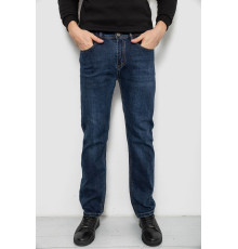 Джинсы мужские прямого кроя, цвет синий, 244R9910