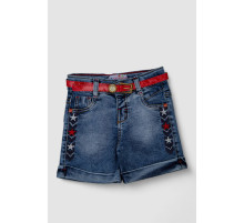 Шорти джинсовые детские, цвет синий, 247R1208