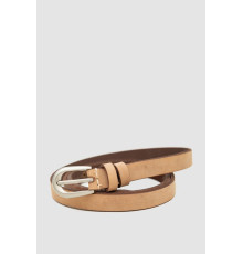 Ремінь жіночий тонкий, колір світло-коричневий, 196R15Y0W15