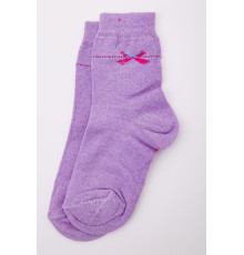Детские носки для девочек, сиреневого цвета, 167R620