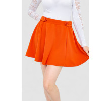 Спідниця, колір теракотовий, 244R268