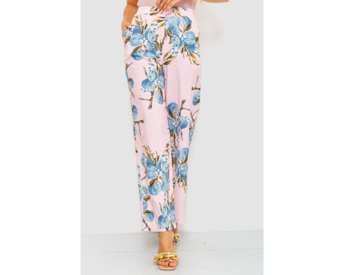 Брюки женские, цвет розовый, 172R073