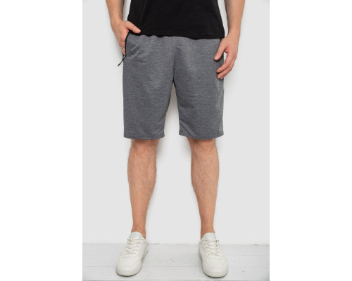 Шорты мужские, цвет серый, 244R6596