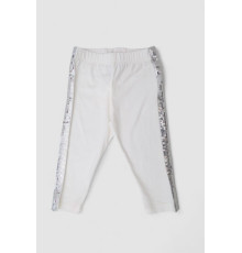 Велотреки для дівчаток, колір молочний, 247R514