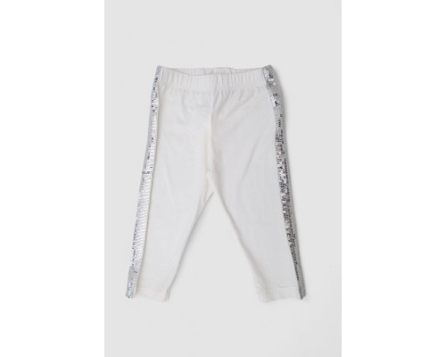 Велотреки для дівчаток, колір молочний, 247R514