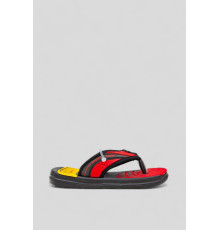 В'єтнамки дитячі, колір чорно-червоний, 243R9037B-18