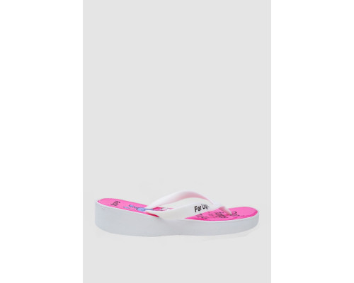 Вьетнамки детские для девочек, цвет белый, 243R8423C-6