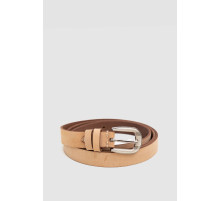 Ремінь жіночий, колір бежевий, 196R20YOW1-2