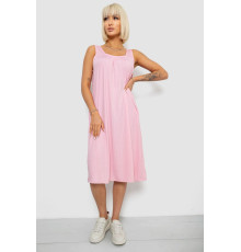 Сарафан жіночий в горох, колір рожевий, 257R733-1