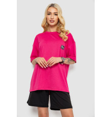 Костюм жіночий повсякденний, колір малиновий, 241R5004-1