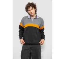 Светр-обманка чоловічий, колір сірий, 161R913