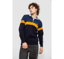 Свитер-обманка мужской, цвет синий, 161R913