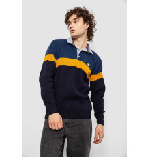 Светр-обманка чоловічий, колір синій, 161R913