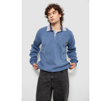 Светр-обманка чоловічий, колір джинс, 161R924