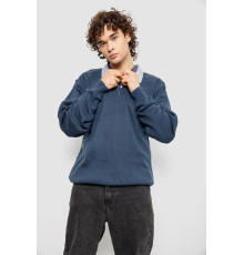 Светр-обманка чоловічий, колір синій, 161R924