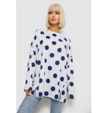 Світшот жіночий в горох, колір молочний, 257R332-1