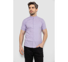 Сорочка чоловіча однотонна, колір бузковий, 186R2043