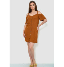 Сукня, цвет коричневый, 244R269