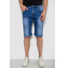 Шорты мужские джинсовые, цвет синий, 244RK7137