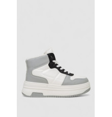 Кросівки жіночі зимові на хутрі, колір біло-сірий, 248RAM015-86 Кросівки жіночі зимові на хутрі, колір біло-сірий, 248RAM015-86