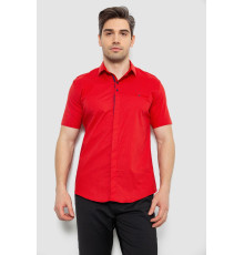 Мужская рубашка с принтом, цвет красный, 186R7130 Мужская рубашка с принтом, цвет красный, 186R7130