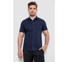 Сорочка чоловіча, колір синій, 214R7006