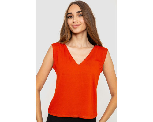 Майка женская, цвет терракотовый, 186R302