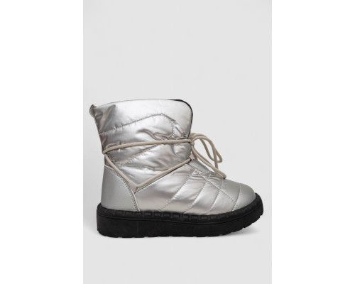 Дутики ж., цвет серебристо-черный, 248RFM100