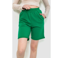 Шорти жіночі, колір зелений, 102R7721