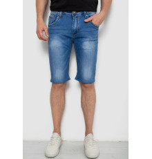 Шорти чоловічі джинсові, колір синій, 244RK7132