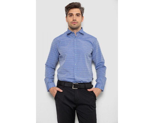 Сорочка чоловіча, колір джинс, 214R821