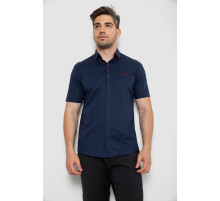 Рубашка мужская ., цвет синий, 214R7114-2