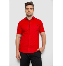 Сорочка чоловіча класична, колір червоний, 214R7116