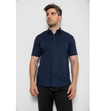 Сорочка чоловіча класична, колір темно-синій, 214R7116