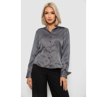 Рубашка классическая в полоску, цвет черно-белый, 230R64-1