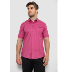 Сорочка чоловіча, колір сливовий, 214R7326