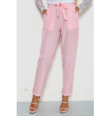 Штани жіночі шифонові, колір рожевий, 244R285