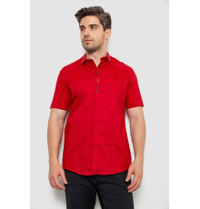 Рубашка мужская, цвет красный, 214R7447