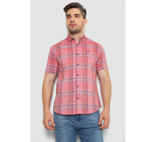 Рубашка мужская в полоску, цвет розовый, 214R841