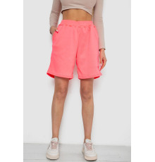 Шорты женские в рубчик, цвет розовый, 238R110