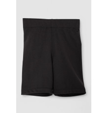 Шорти дитячі мікродайвінг на флісі, колір чорний, 102R413