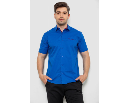 Сорочка чоловіча, колір електрик, 214R7325