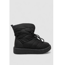 Дутики жіночі зимові на хутрі, колір чорний, 248RFM100