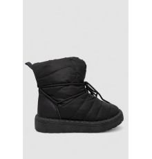 Дутики женские зимние на меху, цвет черный, 248RFM500