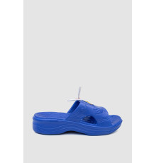 Шльопанці дитячі гумові, колір синій, 243R011