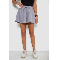 Шорти жіночі однотонні, колір сірий, 102R5256-6 Шорти жіночі однотонні, колір сірий, 102R5256-6