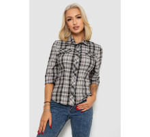 Рубашка женская, цвет серый, 230R063-25